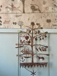 Image 1 of Folk Christmas tree with ship