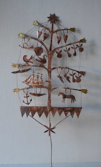 Image 3 of Folk Christmas tree with ship