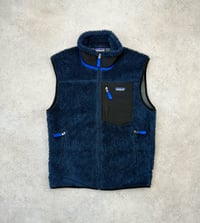 Image 1 of Patagonia Classic Retro-X Fleece Vest Pitch Blue Medium Mens
