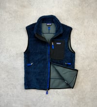Image 3 of Patagonia Classic Retro-X Fleece Vest Pitch Blue Medium Mens