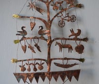 Image 4 of Folk Christmas tree with bicycle