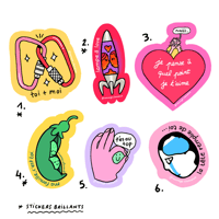 Image 2 of 24 Stickers à l’unité 