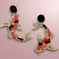 Image 2 of Koi Fish Earrings