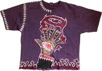 Image 1 of Faded Halo "VT" Weighted Tee