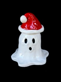 Image 1 of Santa Hat Ghost