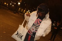 Image 4 of Faded Halo "SK" Weighted Tee