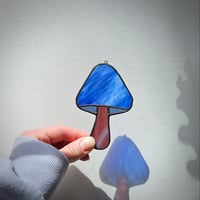 Image 1 of Mushroom - Dichroic Blue