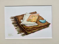 Image 1 of A Little Pair Of Blue Socks