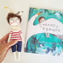 O menino e a Gaivota ( Livro + boneca)
