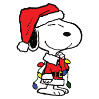 Santa Snoopy SVG & PNG File