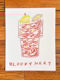 Image 2 of Bloody Mary 8x10" Art Print