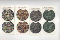 Image 2 of Leopard Car Coaster, Car Holder, Cup Holder Mat