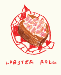 Image 1 of Lobster Roll 8x10" Art Print