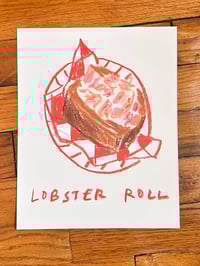 Image 2 of Lobster Roll 8x10" Art Print