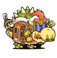 Image 6 of "SUPER METRO BROS"  Sticker Pack 