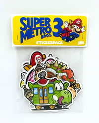 Image 1 of "SUPER METRO BROS"  Sticker Pack 