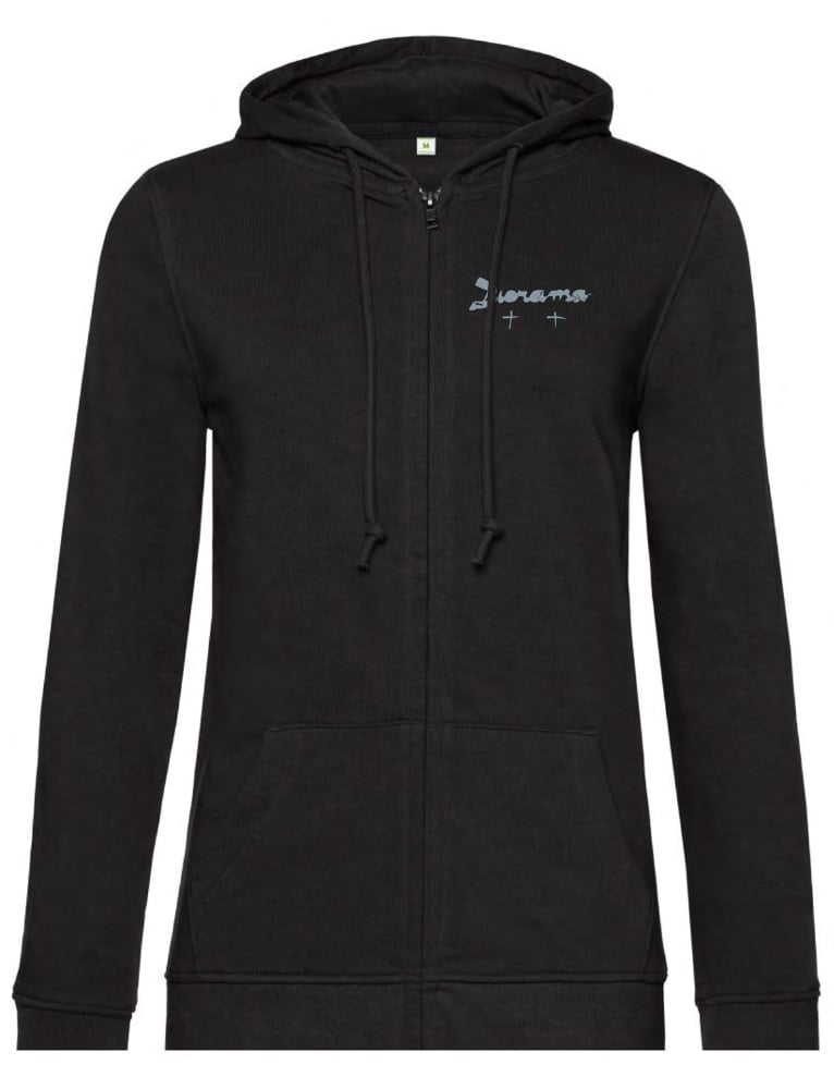 Image of women‘s hoodie jacket „no complications“