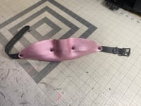 Image 5 of Bargain Box - Single Strap Panel Gag  (Metallic Pink)