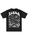T-SHIRT ZIZOO V2 AZED X MAISON MÈRE  (NOIR/BLANC)