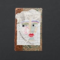 'Mme Manville' French Collage