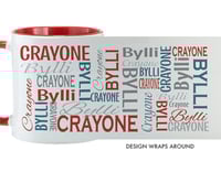 Bylli Crayone Coffee Mug