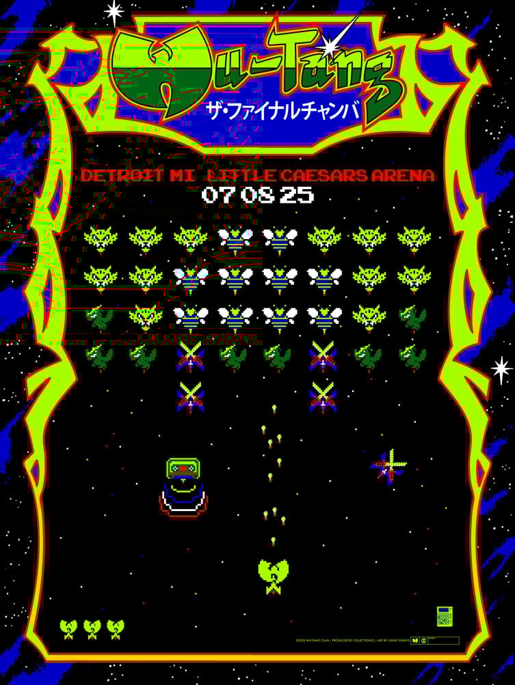 Wu-Tang Clan Detroit 2025 Regular