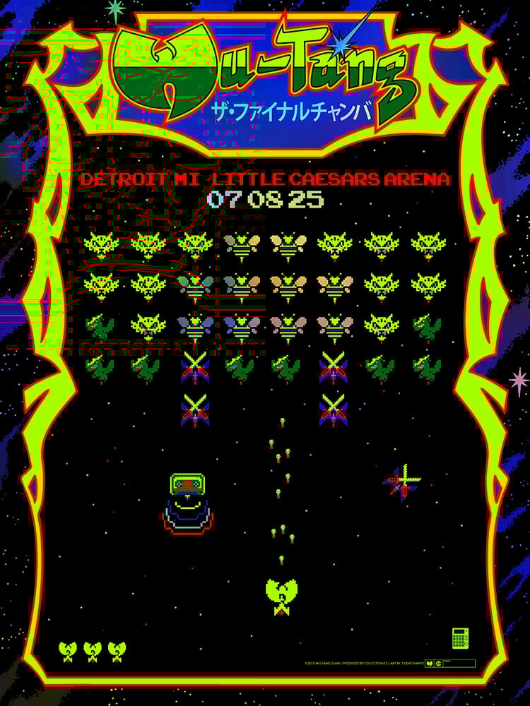 Wu-Tang Clan Detroit 2025 Rainbow Foil