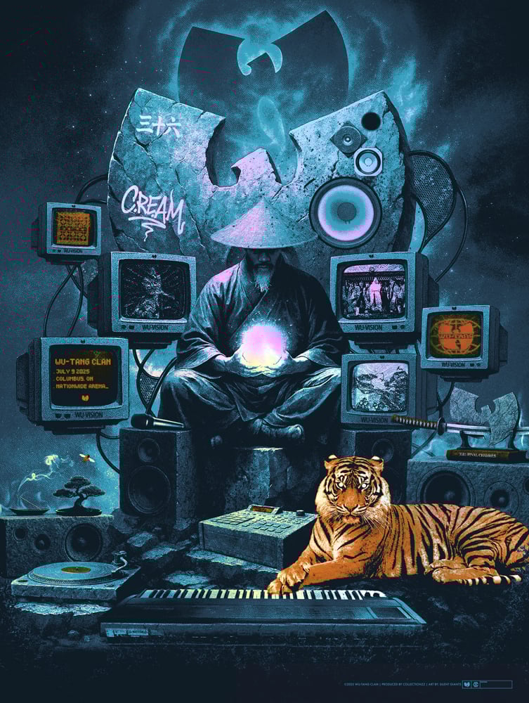 Wu-Tang Clan Colombus 2025 Rainbow Foil