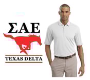 Image of White SAE Nike Polo