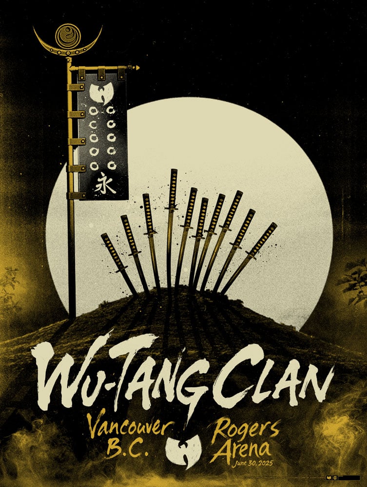 Wu-Tang Clan Vancouver 2025 Gold Star Dream