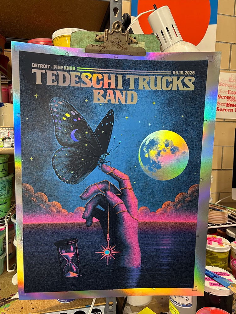 Tedeschi Trucks Band - Detroit - 2025 - Foil