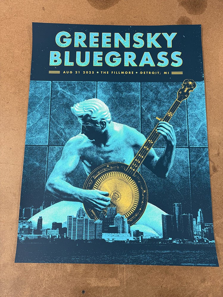 Greensky Bluegrass - Detroit - 2025 - Reguar