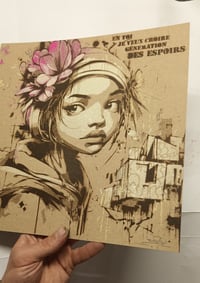 Image 1 of Génération Des Espoirs - Sepia édition (painting on paper)