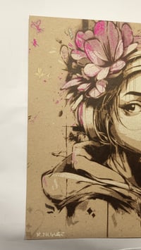 Image 3 of Génération Des Espoirs - Sepia édition (painting on paper)