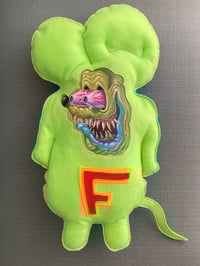 Image 2 of Green Fink Stuffie 