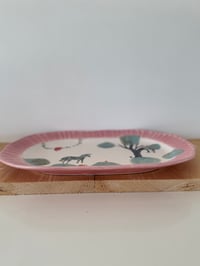 Image 3 of Platter: Donkey and apple