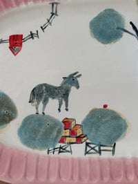 Image 5 of Platter: Donkey and apple