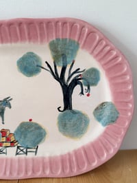 Image 7 of Platter: Donkey and apple