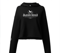 Image 1 of Atty's Sleigh Ride Crop Hoodie (3 Color Options)