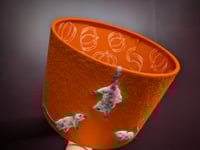 Image 2 of Needle Felt Mice Lampshade 