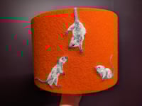 Image 1 of Needle Felt Mice Lampshade 