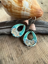 Image 4 of Ceramic earrings/ n28