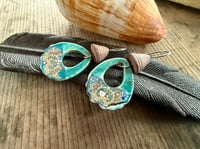 Image 2 of Ceramic earrings/ n28