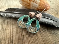 Image 10 of Ceramic earrings/ n28