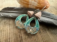 Image 12 of Ceramic earrings/ n28