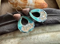 Image 3 of Ceramic earrings/ n28