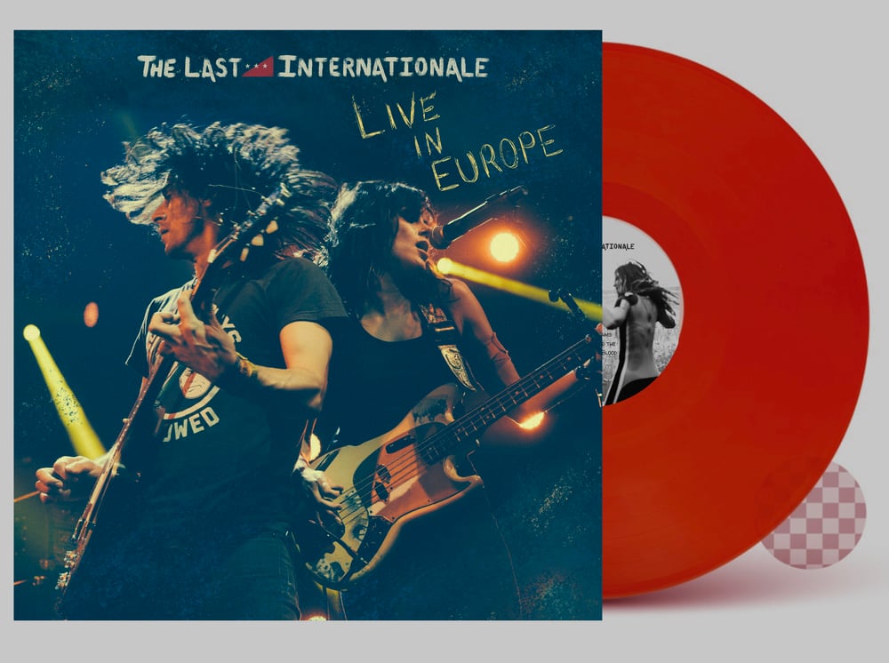 *SIGNED Live in Europe Red Transparent Vinyl