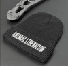 Animal Liberation embroidered beanie