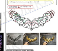 Image 7 of Batgirl belt template