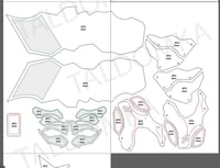 Image 8 of Batgirl belt template